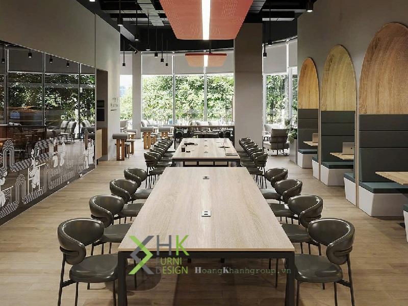 Cách bố trí bàn ăn trong nhà hàng đơn giản